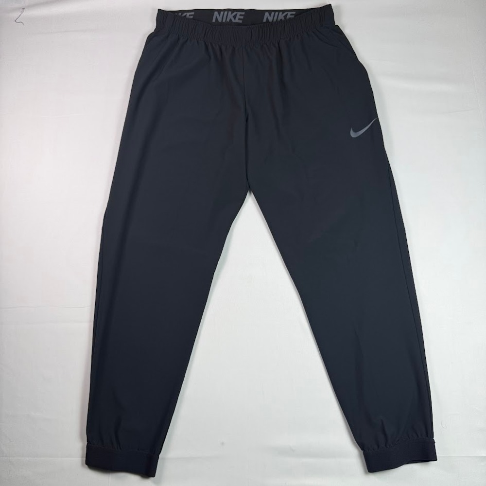 Nike Flex Essential Training Pants Mens XL Black Dri-FIT Tapered Joggers